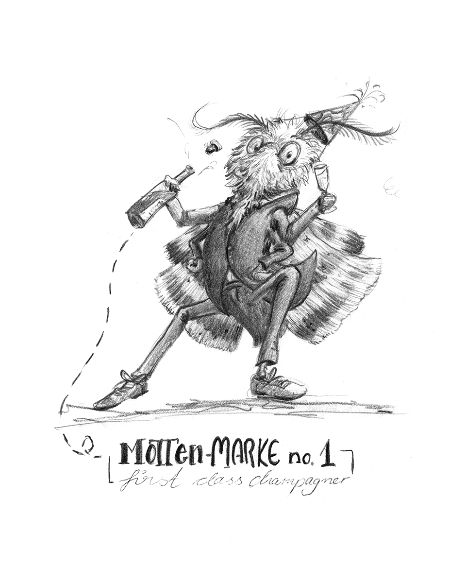 Illustration Mottencharakter Herr_Frederichs
